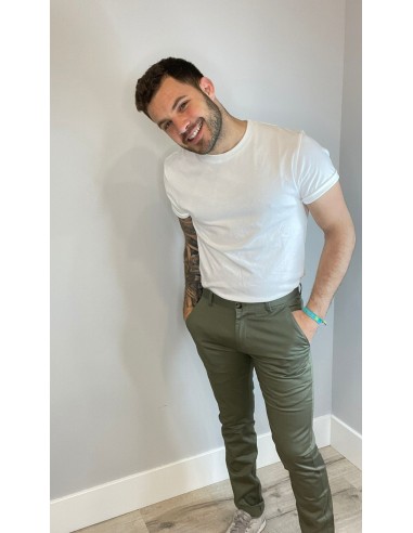 Chino Skinny Verde