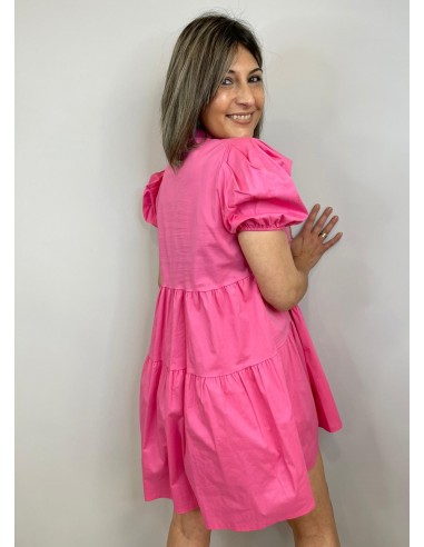 Vestido Basic Fucsia